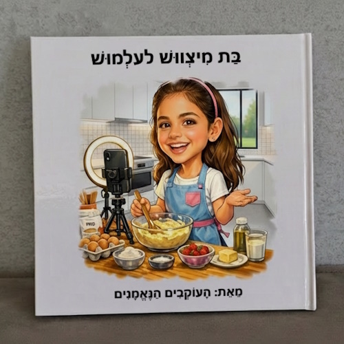 סיפור אישי - ספר אישי | עלמה בת 12