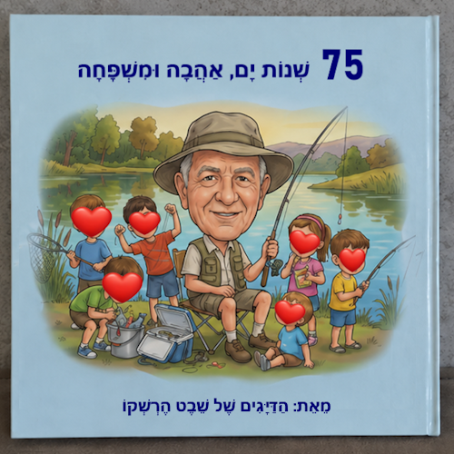 סיפור אישי - ספר אישי | סבא ירון 75